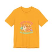 100% Cute 0% Productive Corgi T-Shirt in Gold