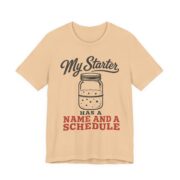 My Starter Has A Name And A Schedule Shirt - Image 3
