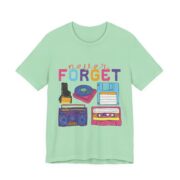 Never Forget Floppy Disk Retro Tech Tee — Vintage Cassette, Floppy & Boombox Shirt - Image 3