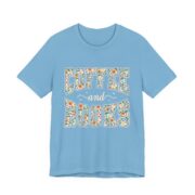 Coffee And Books Floral Reader T-Shirt - Image 3