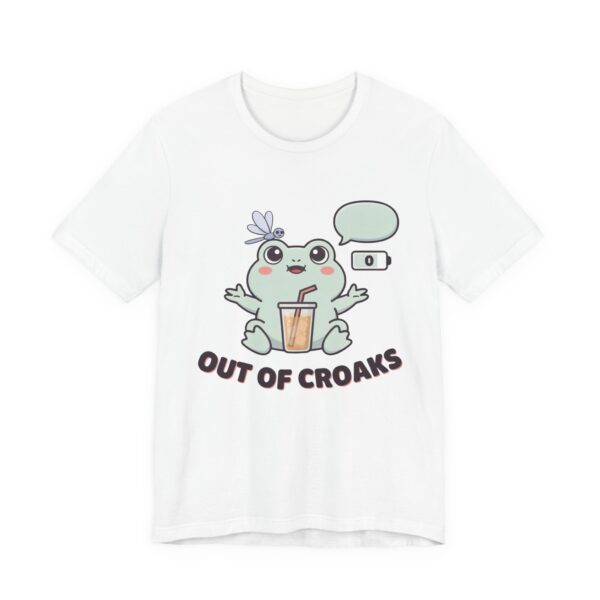 Out Of Croaks Cute Frog Boba T-Shirt