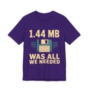 1.44 MB Was All We Needed Retro Tech T-Shirt - Image 4