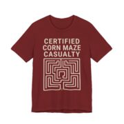 Certified Corn Maze Casualty Shirt - Funny Halloween Tee - Image 5