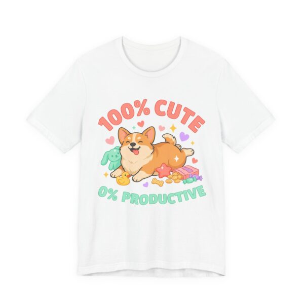 100% Cute 0% Productive Corgi T-Shirt