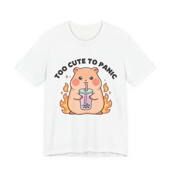 Too Cute To Panic Capybara Boba T-Shirt