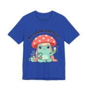 My Social Battery Cute Frog Mushroom T-Shirt - Image 5
