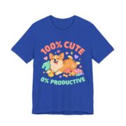 100% Cute 0% Productive Corgi T-Shirt - Image 5