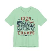 1776 National Champs Founding Fathers T-Shirt in Mint