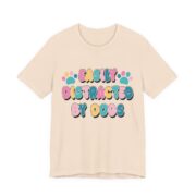 Easily Distracted By Dogs Pastel T-Shirt - Image 3