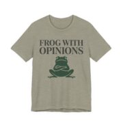 Frog With Opinions Shirt - Funny Frog Lover Tee - Image 5