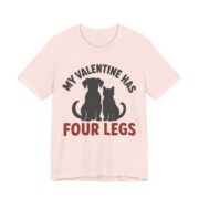 My Valentine Has Four Legs Shirt - Funny Graphic Tee - Image 5