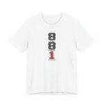 8 Stations 8 Kilometres 1 Bad Decision Shirt in White