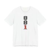 8 Stations 8 Kilometres 1 Bad Decision Shirt in White