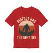 Bigfoot Has The Right Idea Shirt - Funny Introvert Gift Tee - Image 5
