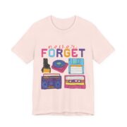 Never Forget Floppy Disk Retro Tech Tee — Vintage Cassette, Floppy & Boombox Shirt - Image 2