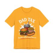 Dad Tax Burger And Fries Funny T-Shirt - Image 3