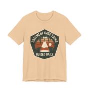 Basement Cave Tours Guided Daily Shirt - Funny Introvert Tee in Sand Dune