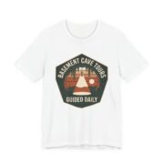 Basement Cave Tours Guided Daily Shirt - Funny Introvert Tee in White