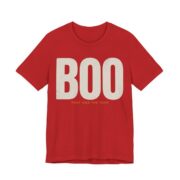 Boo. That Was The Tour Shirt - Funny Halloween Tee in Red