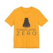 Capybara Chaos Level Zero Shirt - Funny Capybara Tee in Gold