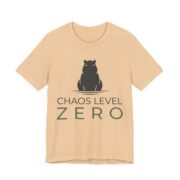 Capybara Chaos Level Zero Shirt - Funny Capybara Tee in Sand Dune
