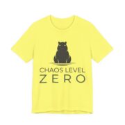 Capybara Chaos Level Zero Shirt - Funny Capybara Tee in Yellow