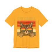 Cat Daddy Retro Sunset T-Shirt in Gold