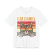 Cat Daddy Retro Sunset T-Shirt in White