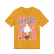 Chicken Butt Funny Matching T-Shirt in Mustard