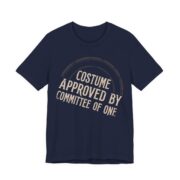 Costume Approved By Committee Of One Shirt - Funny Halloween Tee in Navy