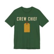 Crew Chief Shirt - Funny Christmas Tee in Evergreen