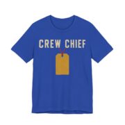 Crew Chief Shirt - Funny Christmas Tee in True Royal