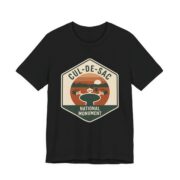 Cul-De-Sac National Monument Shirt - Funny Suburban Parody in Black