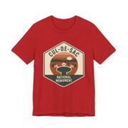 Cul-De-Sac National Monument Shirt - Funny Suburban Parody in Red