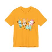 Cute Nurse Kawaii Healthcare T-Shirt in Gold