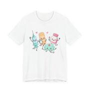 Cute Nurse Kawaii Healthcare T-Shirt in White
