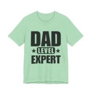 Dad Level Expert Fathers Day T-Shirt in Mint