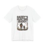 Daddy’s Hunting Buddy Kids Hunting T-Shirt in White