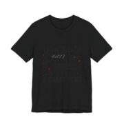 Dear Santa Sorry For All The F Bombs T-Shirt in Black
