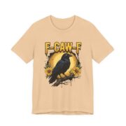 F-Caw-F Crow Sunflower Moon T-Shirt in Sand Dune