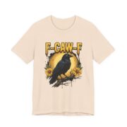 F-Caw-F Crow Sunflower Moon T-Shirt in Soft Cream