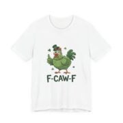F-Caw-F Irish Chicken St Patricks T-Shirt in White