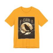 F-Caw-F Raven Full Moon Vintage T-Shirt in Gold
