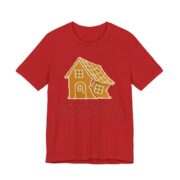 Gingerbread Structural Failure Shirt - Funny Christmas Tee in Red