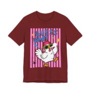 Guess What Funny Chicken Matching T-Shirt in Cardinal