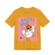 Guess What Funny Chicken Matching T-Shirt in Mustard