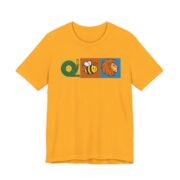 Hose Bee Lion Funny Rebus T-Shirt in Gold