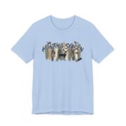 Hunting Season Deer Camo T-Shirt in Baby Blue