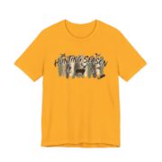 Hunting Season Deer Camo T-Shirt in Gold