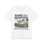 I’ll Fly Away Mallard Duck Hunting T-Shirt in White
